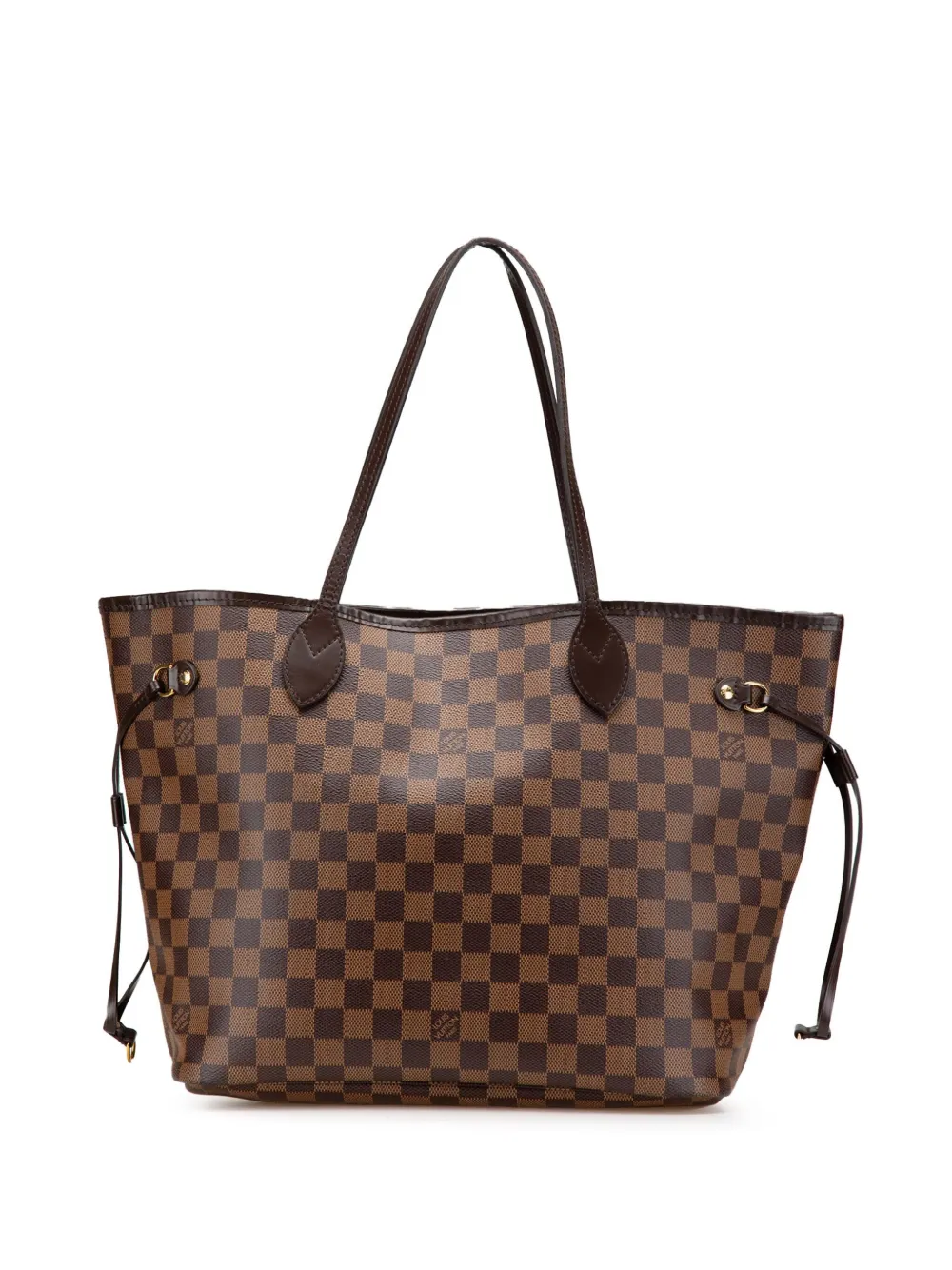 Louis Vuitton Pre-Owned 2019 Damier Ebene Neverfull MM tote bag | Brown | Image 1