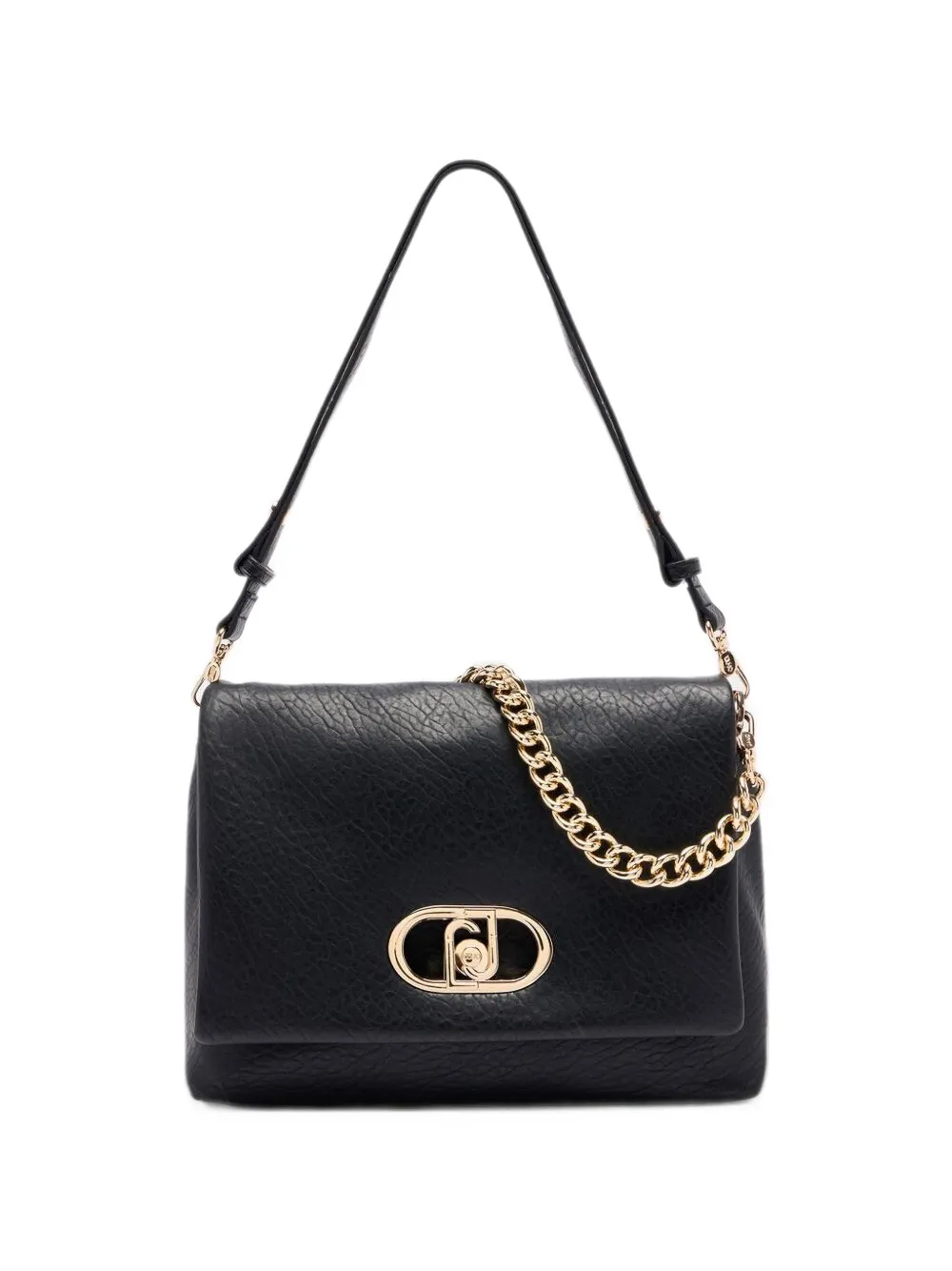 LIU JO large Lapuffy Ecs shoulder bag - Nero