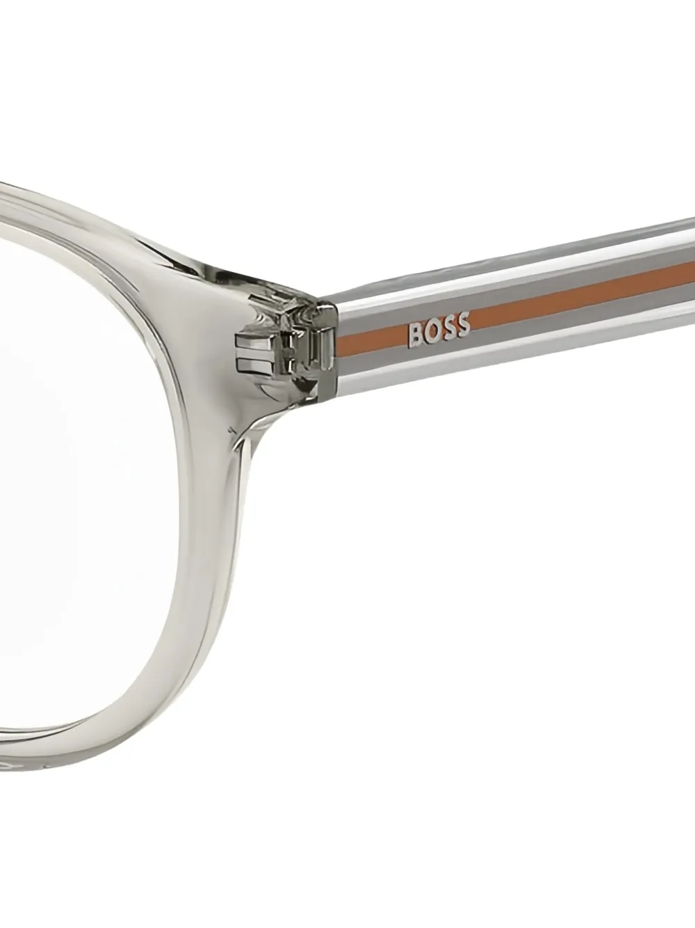 HUGO Bril met rond montuur Grijs