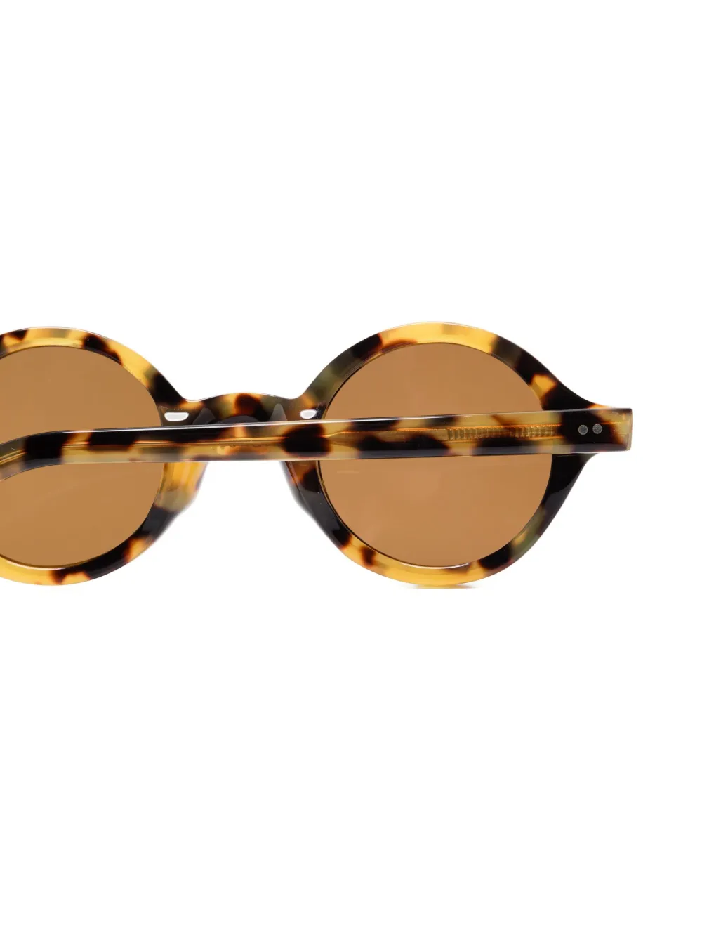 Family Affair Hopkins oval-frame sunglasses Bruin