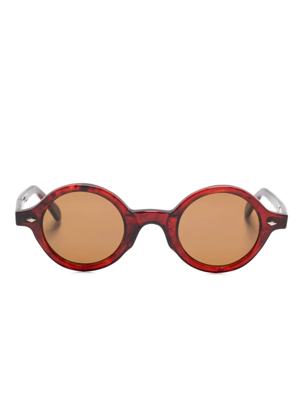 Family Affair round-frame acetate sunglasses Bruin