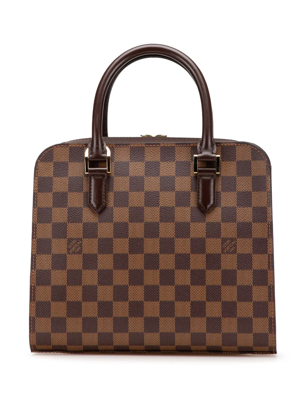 Louis Vuitton Pre-Owned 2001 Damier Ebene Triana handbag | marron | Image 1