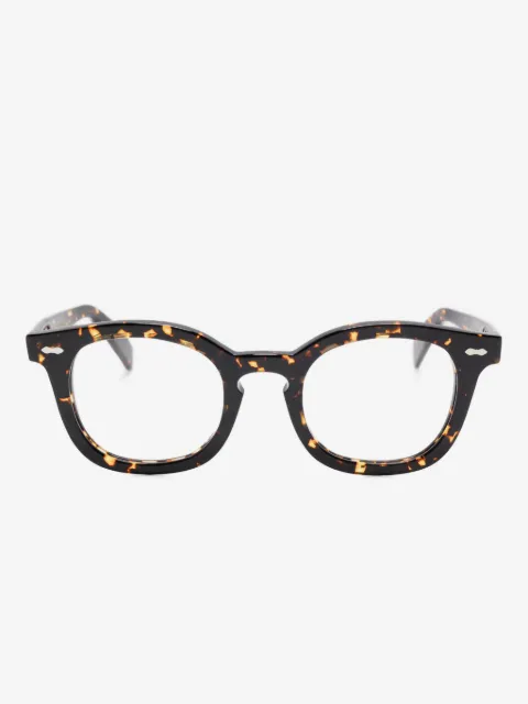 Family Affair Depp tortoiseshell round-frame glasses