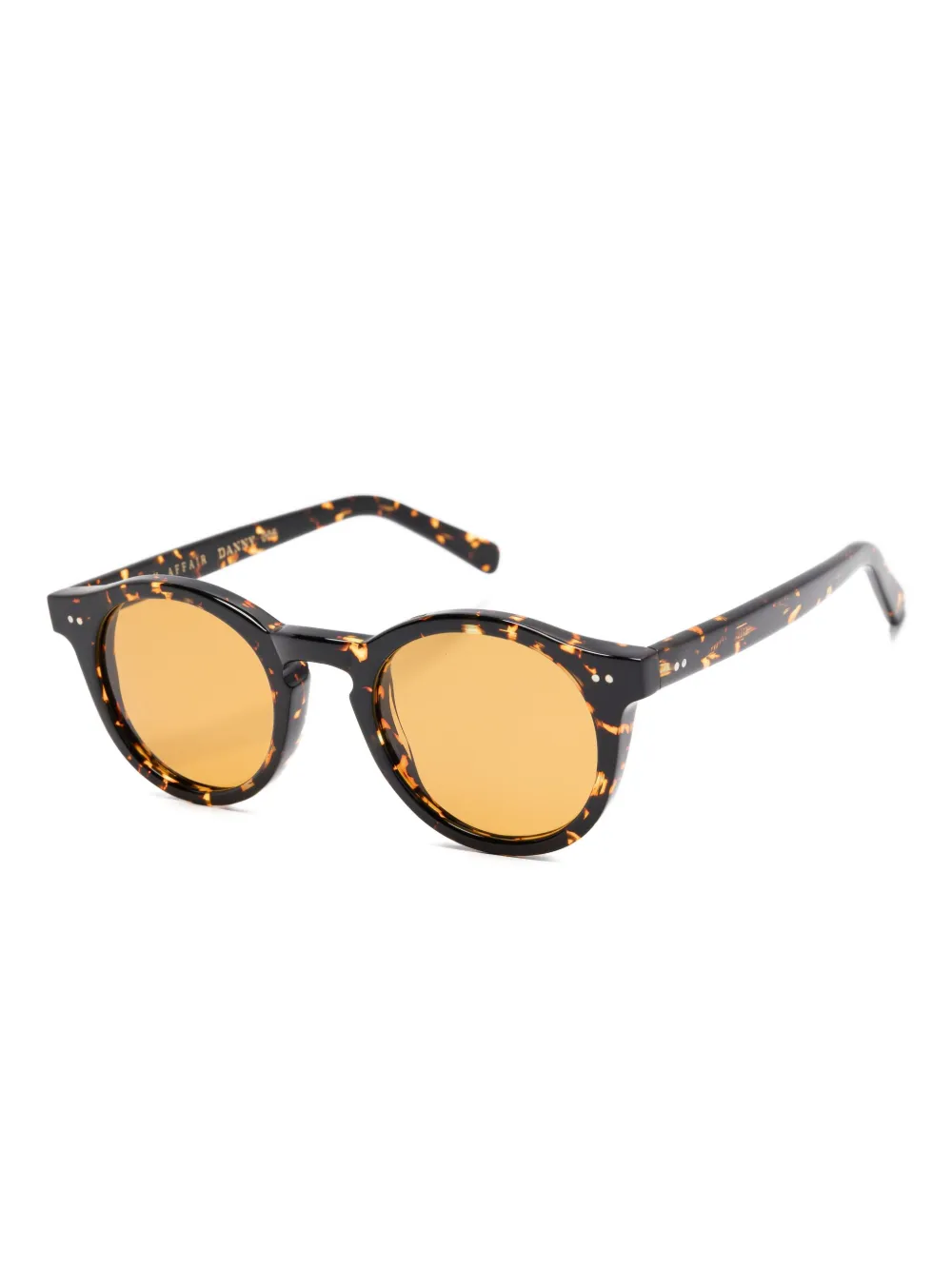 Family Affair Danny tortoiseshell round-frame sunglasses Bruin