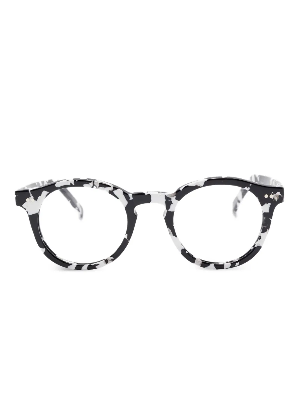 Family Affair round-frame glasses - ブラック Family Affair round-frame glasses - ブラック