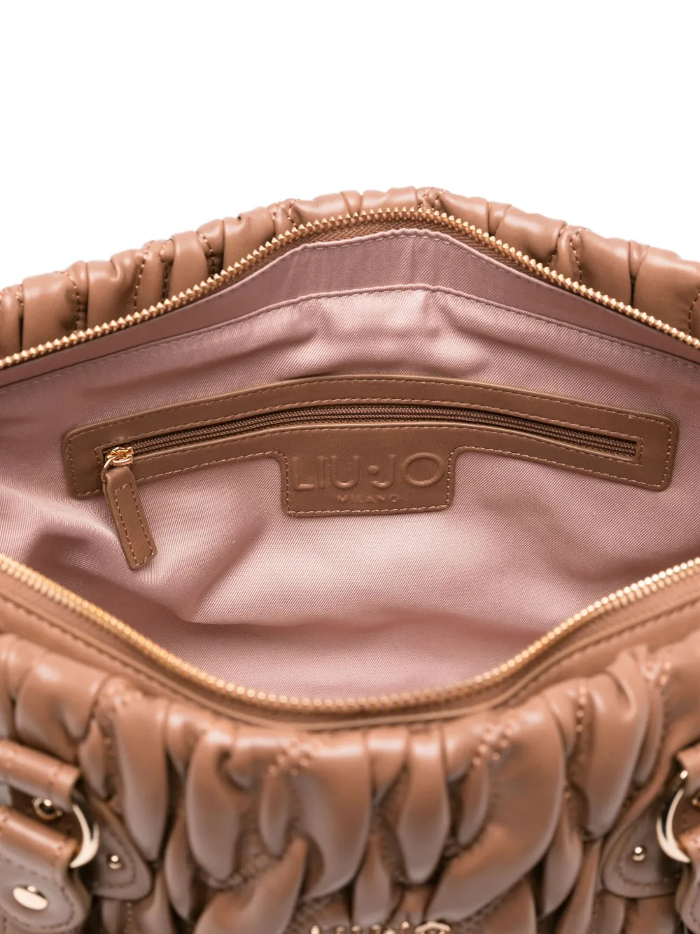 LIU JO Gewatteerde shopper Bruin