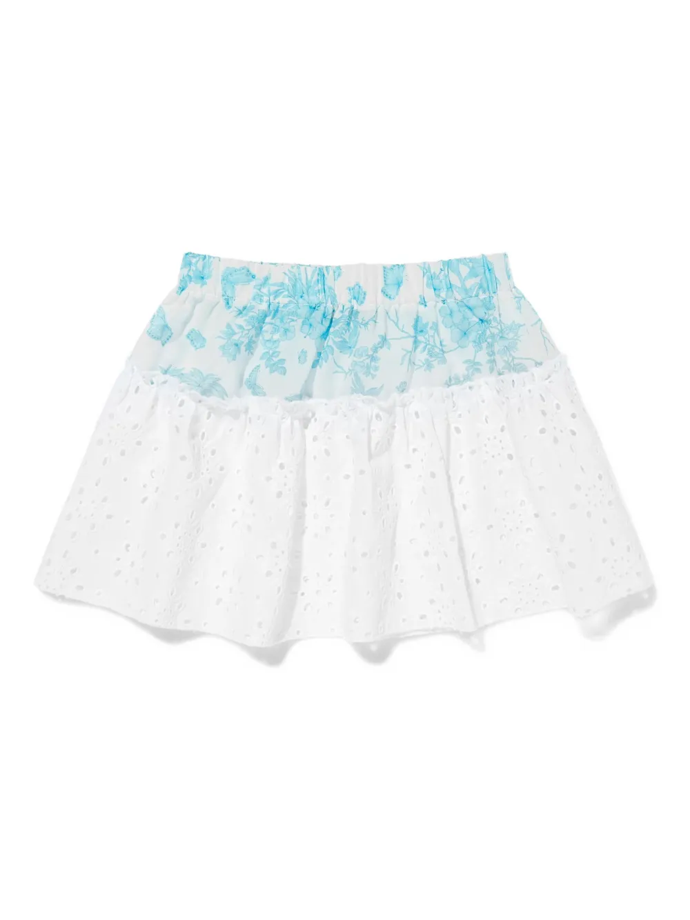 SELINIACTION KIDS embroidered floral-print skirt | Casual Skirts | Image 2