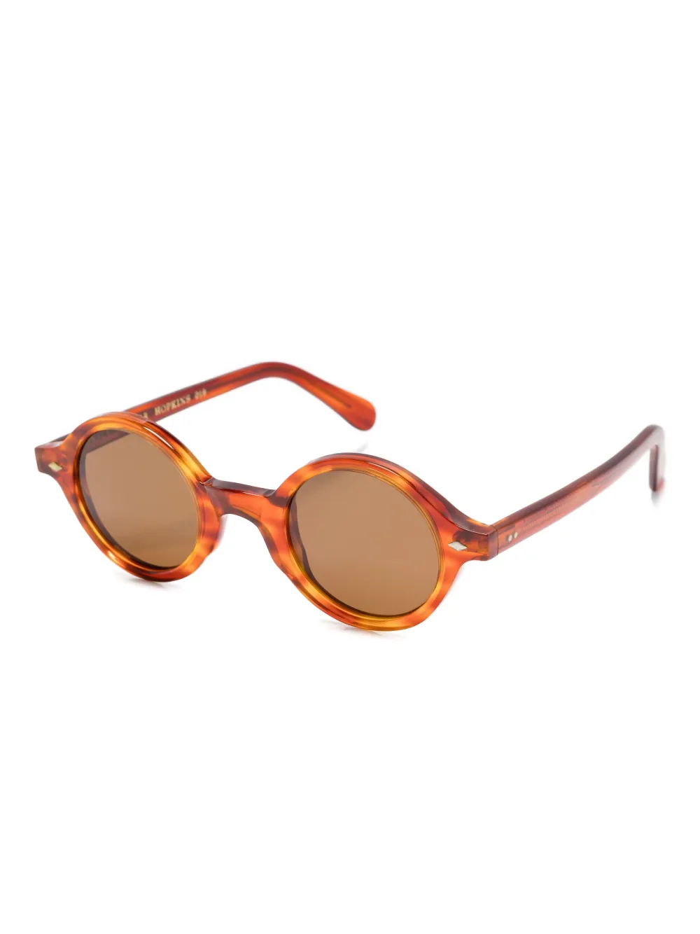 Family Affair Hopkins round-frame sunglasses Bruin
