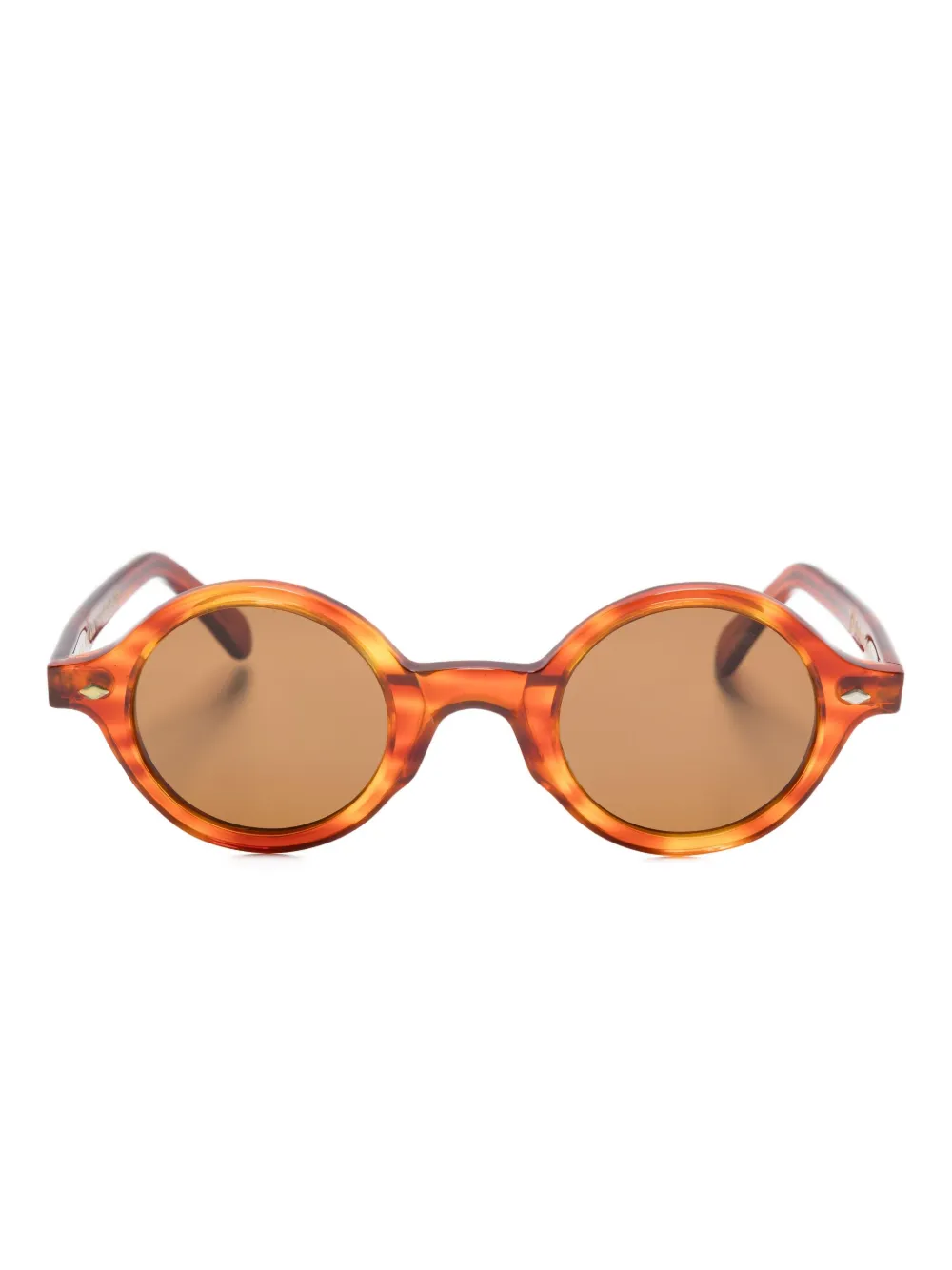 Family Affair Hopkins round-frame sunglasses Bruin