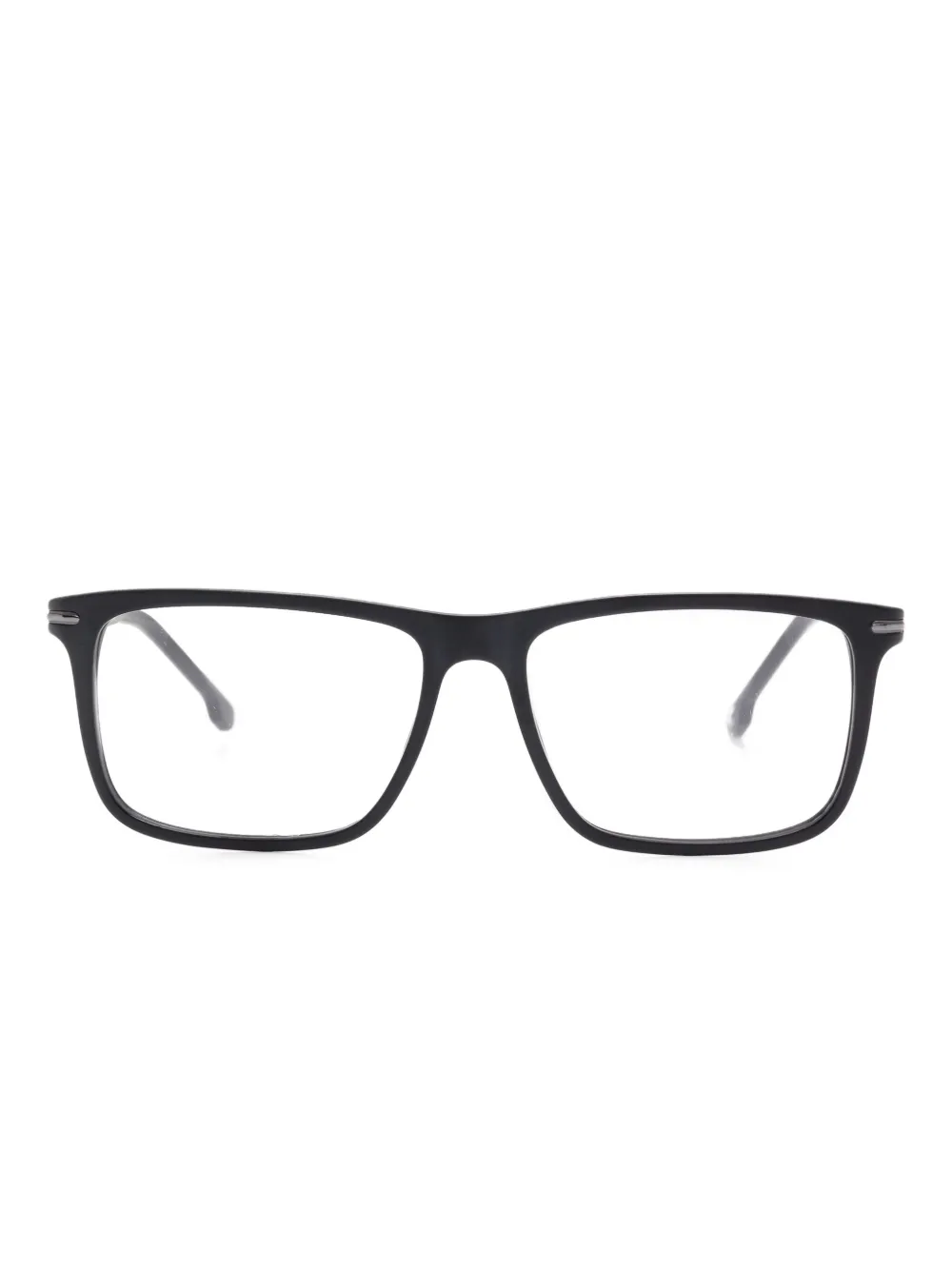 Carrera rectangle-frame glasses Zwart