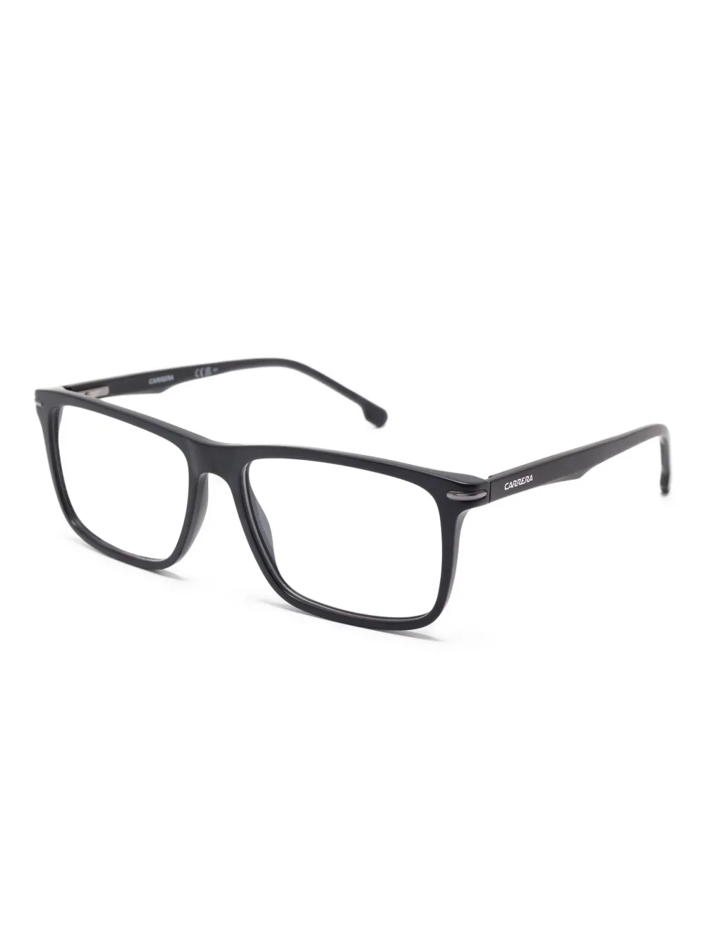 Carrera rectangle-frame glasses Zwart