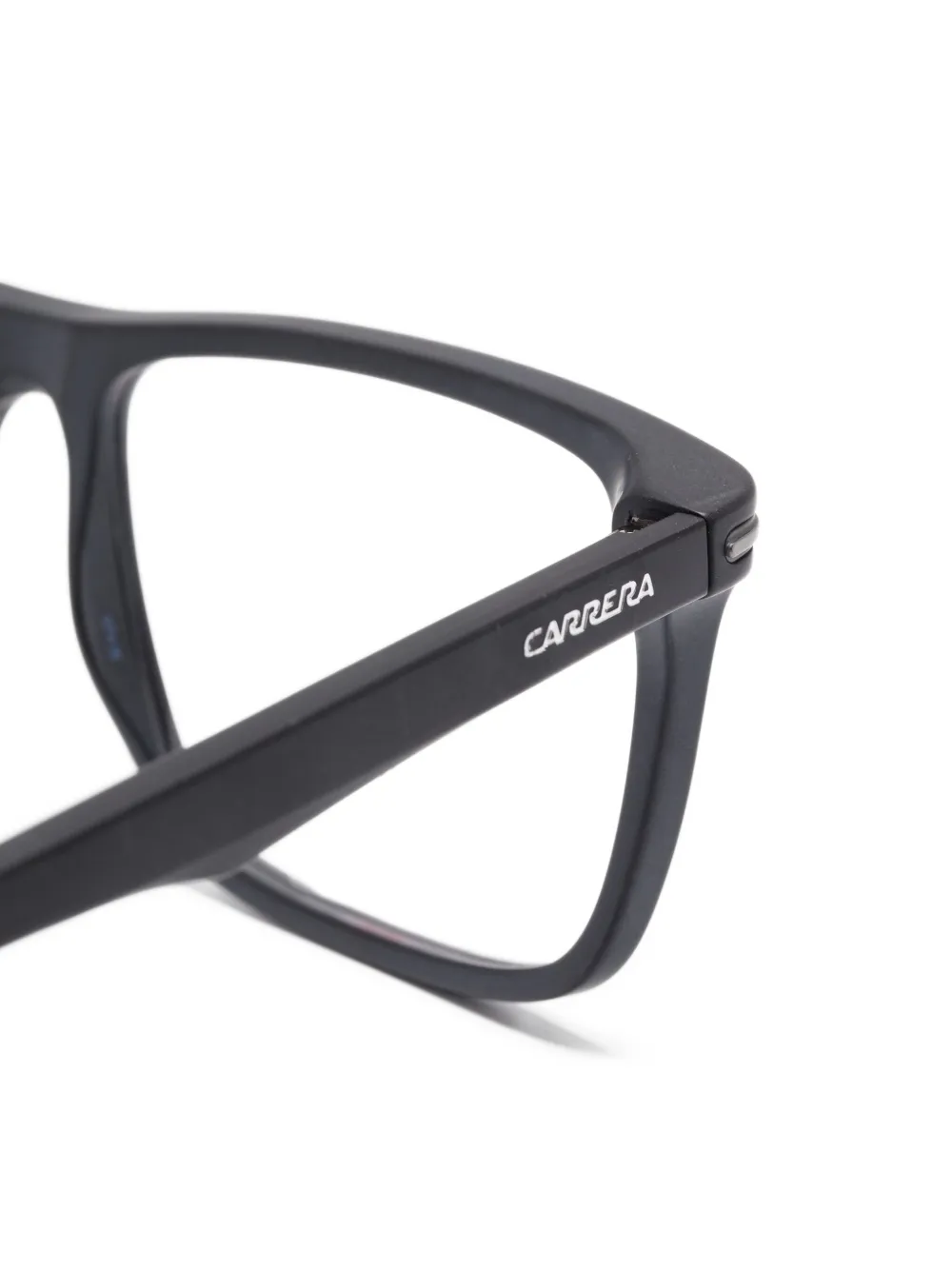 Carrera rectangle-frame glasses Zwart