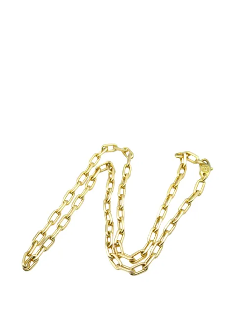 Cartier 2000-2020 18K Yellow Gold Santos de Cartier Chain necklace