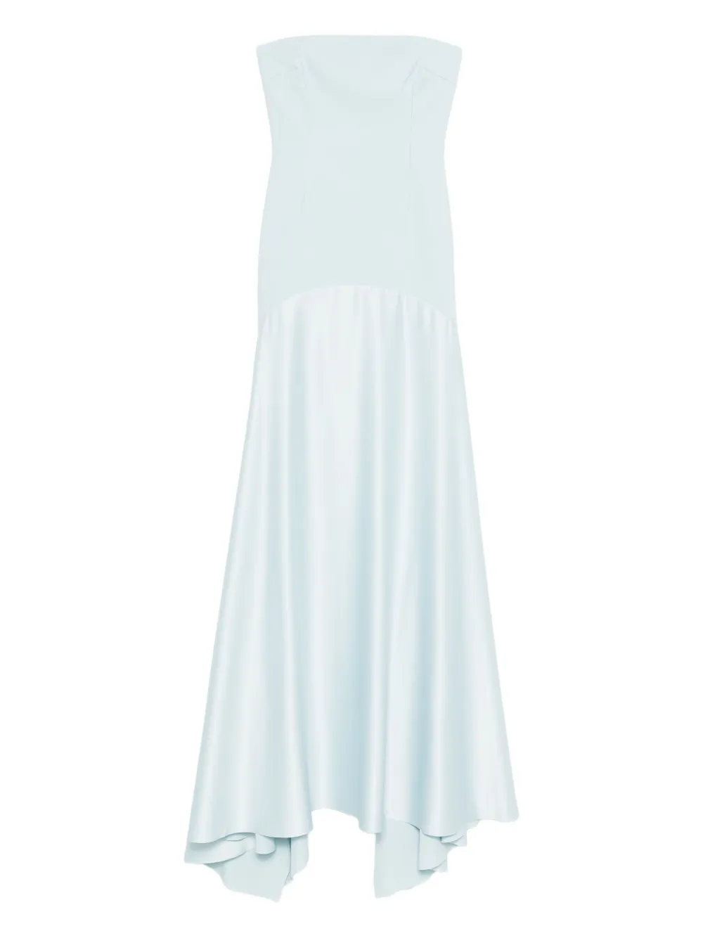 Solace London ストラップレス フィッシュテールドレス - ブルー Solace London ストラップレス フィッシュテールドレス - ブルー