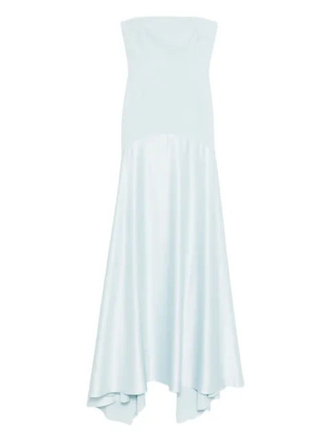 Solace London strapless fishtail dress