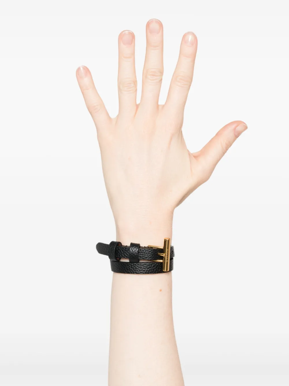 Alexander McQueen leather double-wrap bracelet | Image 2