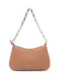 Alexander McQueen mini T-bar chain-strap shoulder bag - Brown
