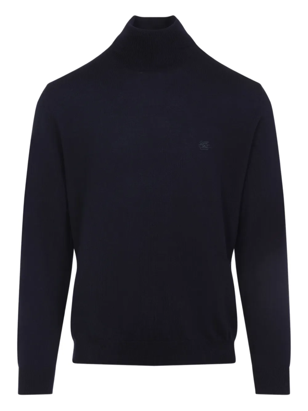 ETRO high-neck wool sweater Blauw