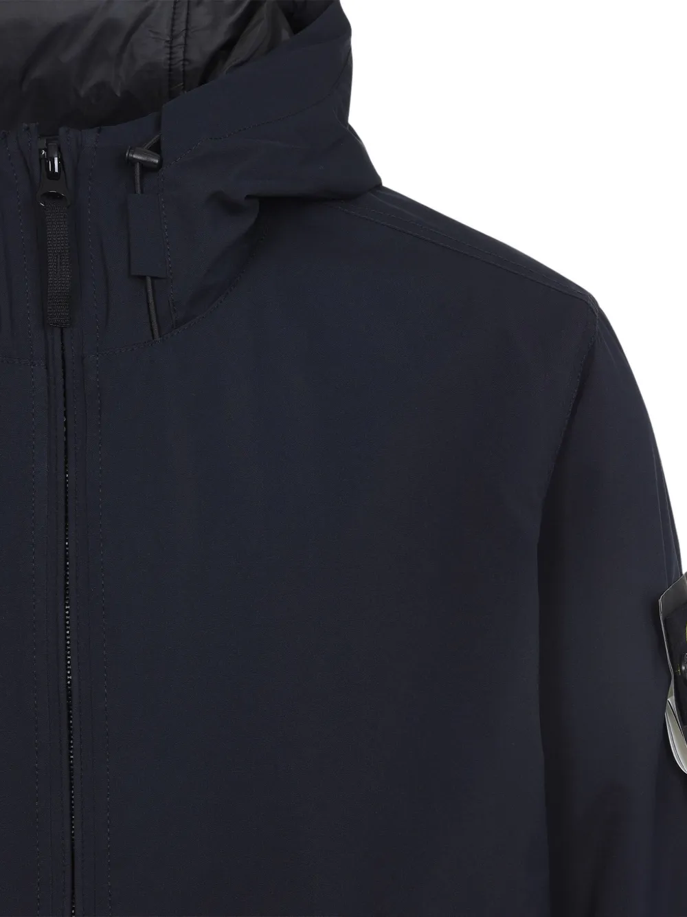 Stone Island Jack met capuchon Blauw