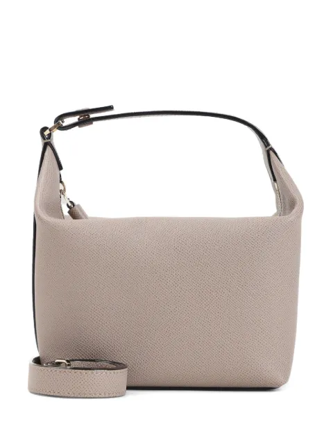 Valextra mini top handle leather bag