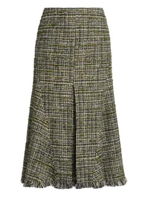 ERDEM tweed pencil midi skirt