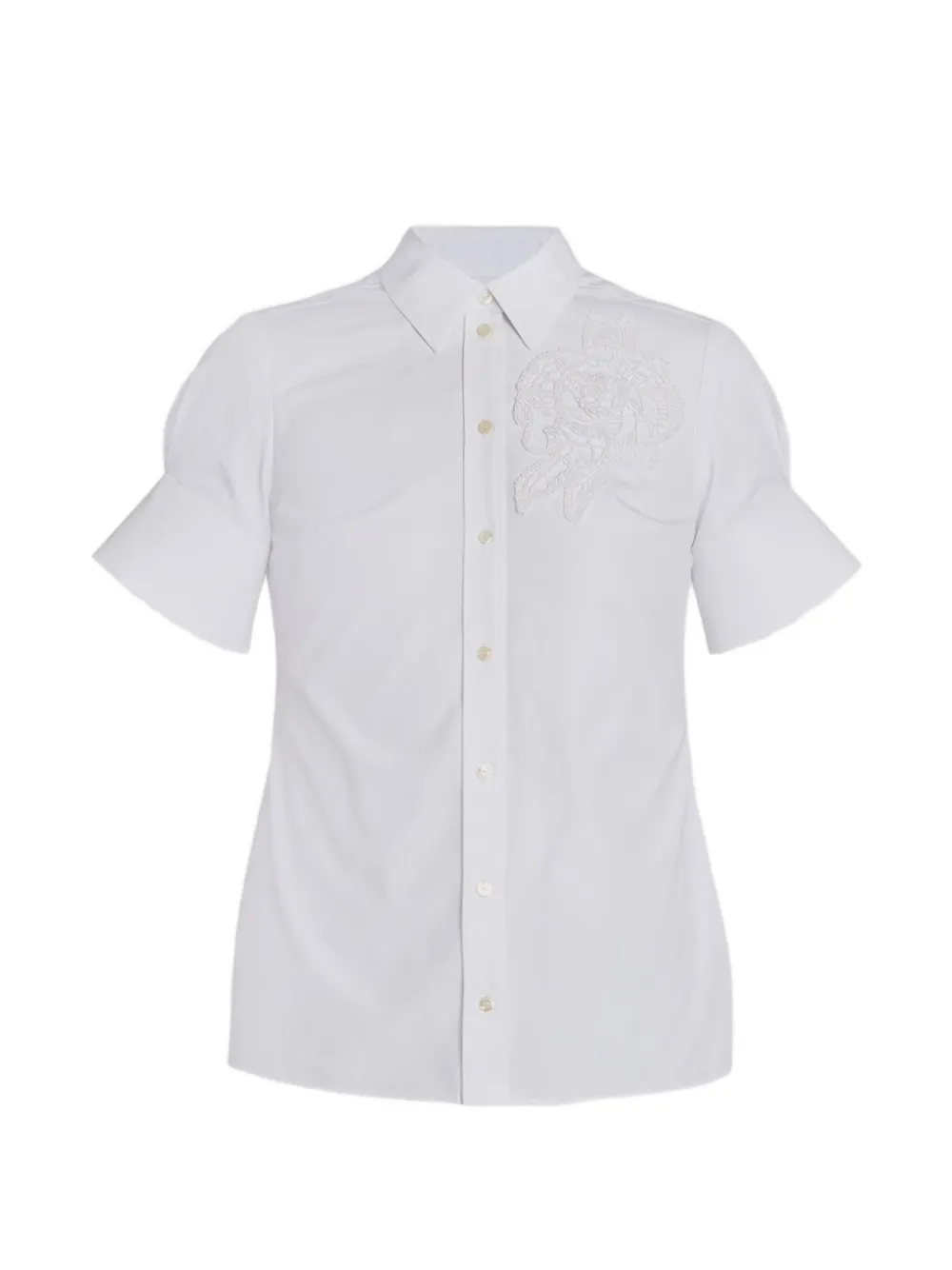 ERDEM Camicia a maniche corte - Bianco