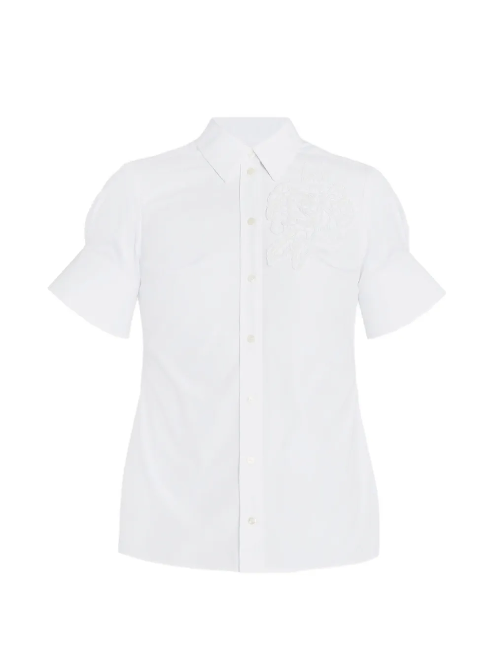 ERDEM Camicia a maniche corte - Bianco