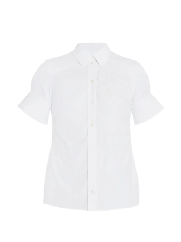 Erdem Short-sleeved Shirt in White