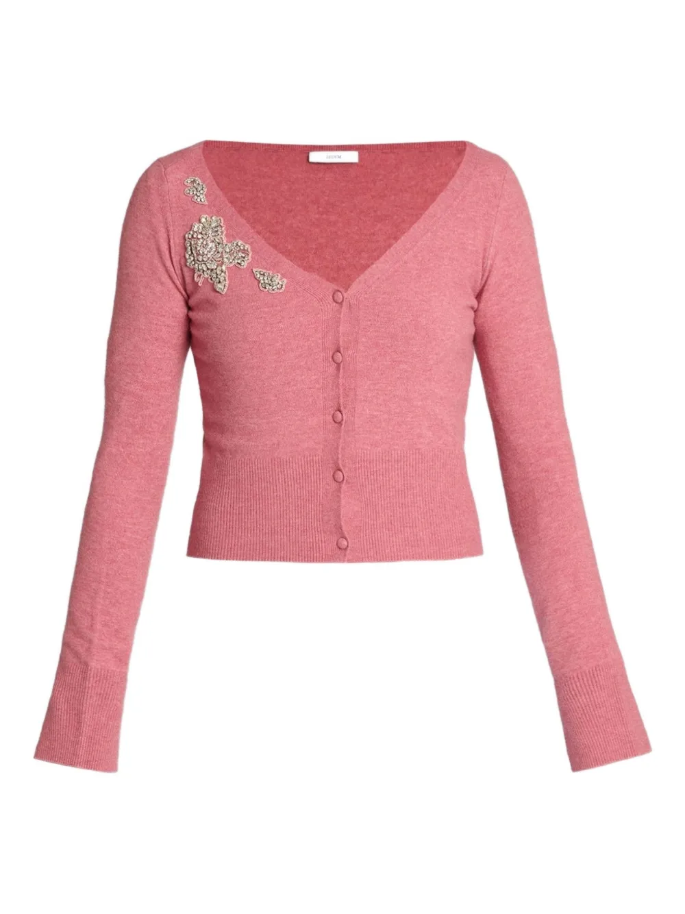 Erdem Embellished V-neck Cardigan