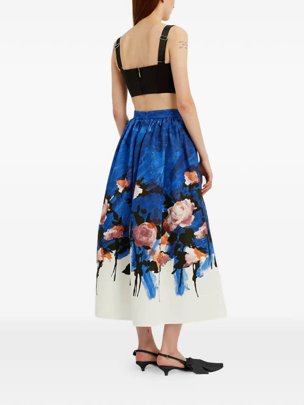 ERDEM Korset bh top Zwart