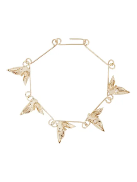 ERDEM flower-embellished necklace