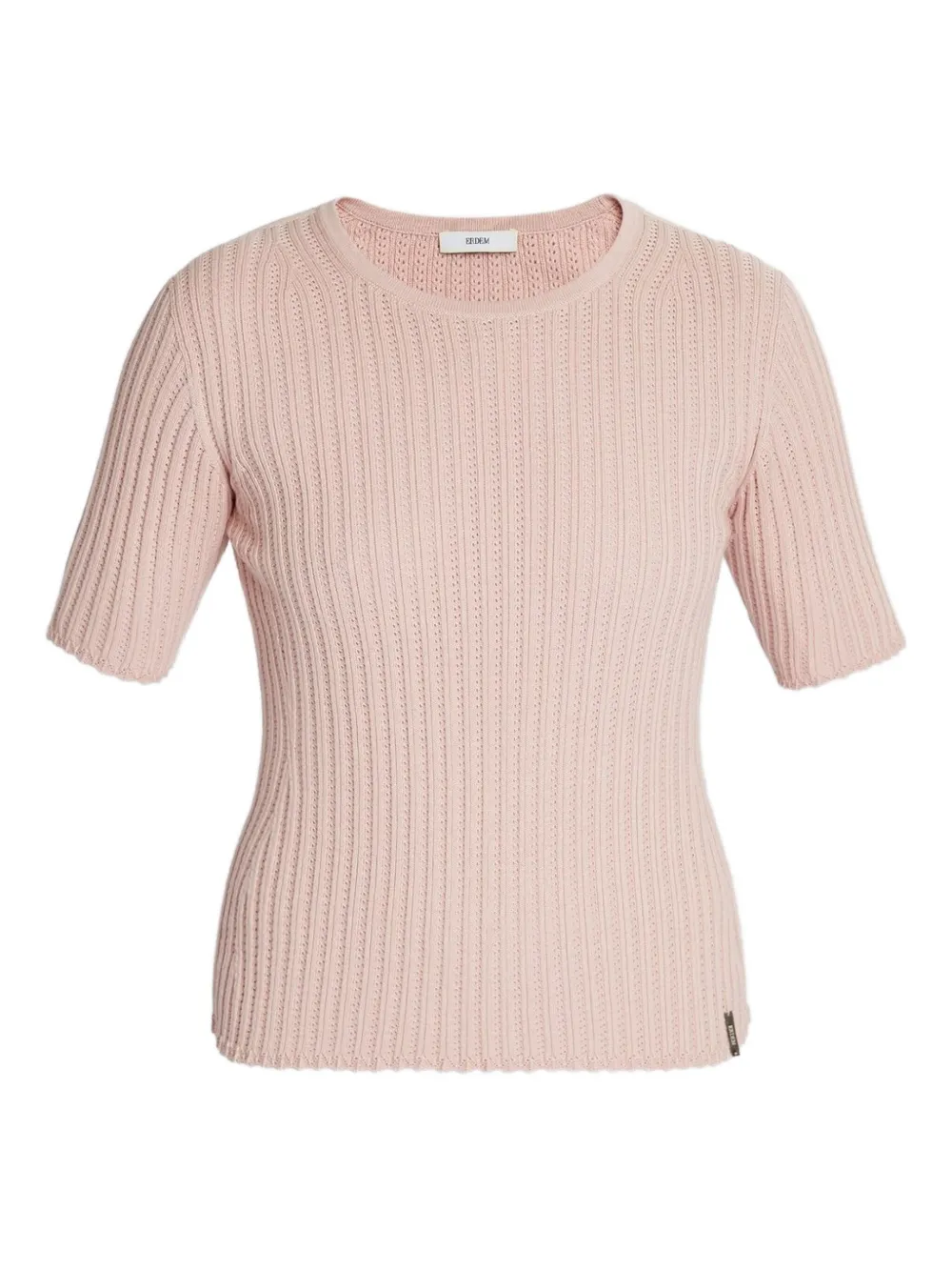 ERDEM top tejido de canalé | rosado | Image 1