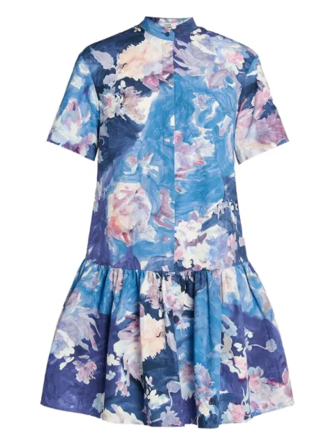 ERDEM floral-print midi dress