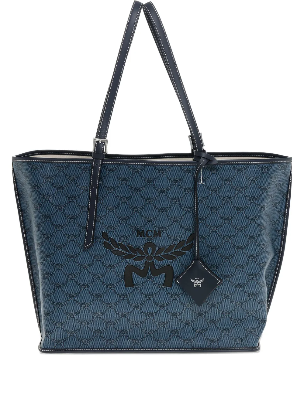 MCM Himmel tote bag Blauw