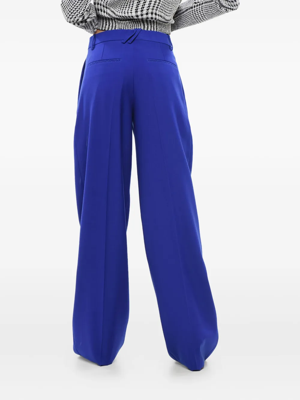 Burberry pleated trousers Blauw