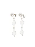 Magda Butrym Shell earrings - White