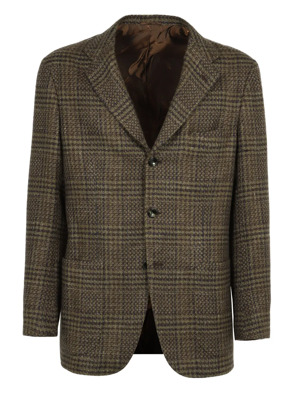 Kiton checked blazer Bruin