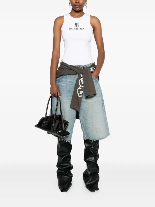 BALENCIAGA ノースリーブシャツ バレンシアガ タンクトップ BALENCIAGA 代官山)BALENCIAGA バレンシアガ 国内正規 697880