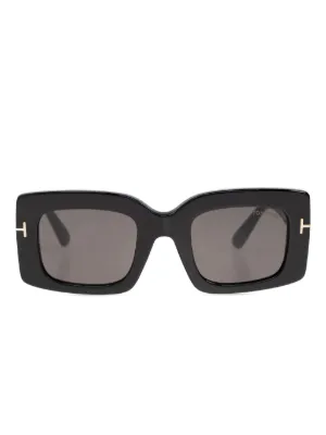 Off-White Eyewear スクエアフレーム サングラス | ブラック | FARFETCH JP