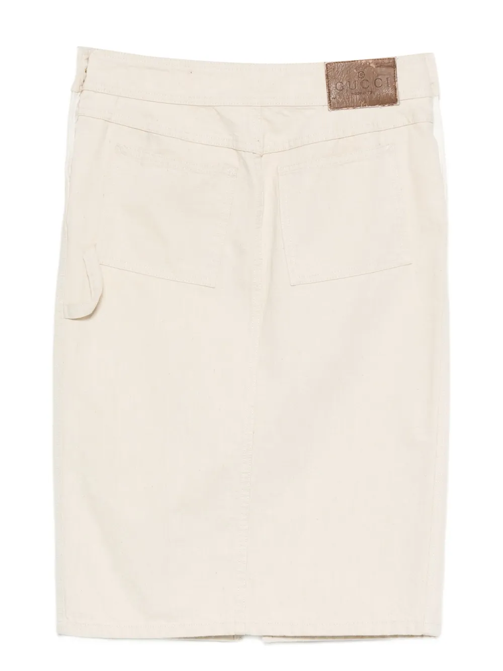 Gucci Pre-Owned 2000s button-detail skirt | Image 2