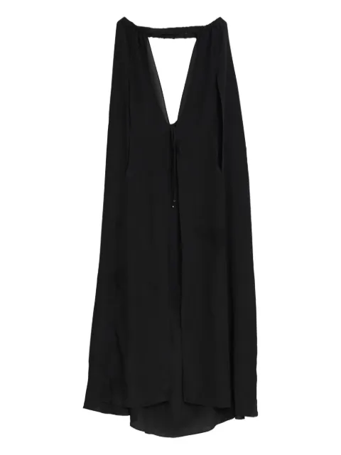 Amir Slama cape maxi dress