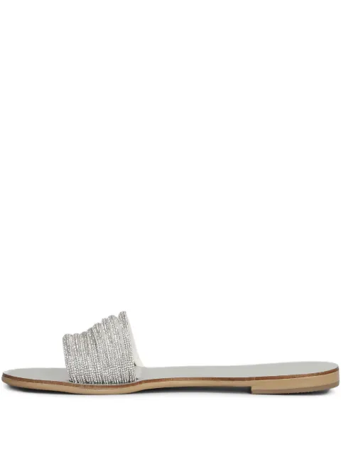 Nicolas Lainas sandalias con detalles de cristal