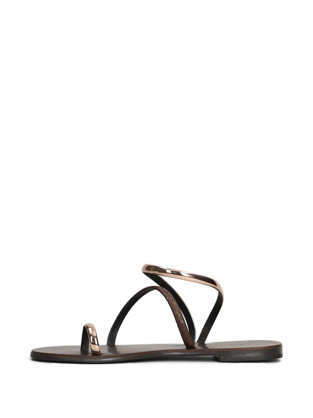 Nicolas Lainas Arch Ithaca platte sandalen Bruin