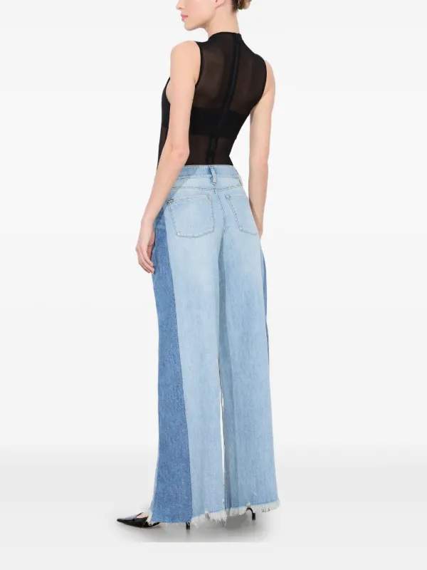 値下げ【新品未使用】MONOHA 24SS Organza sleeveless Alice + Olivia Bandeau Bodysuit | Black | FARFETCH