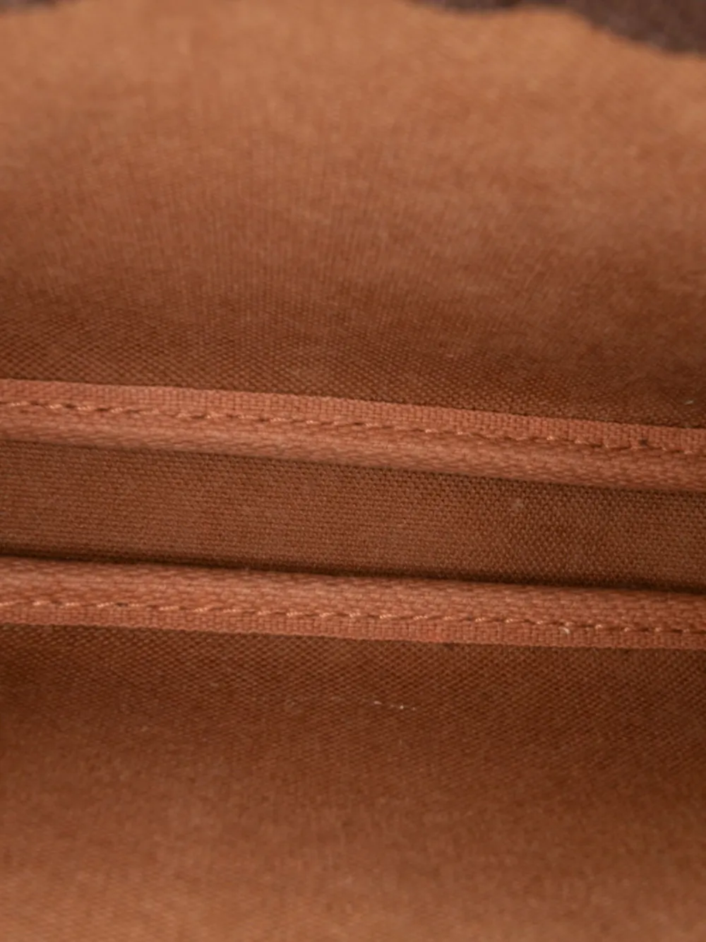 Pre-owned Louis Vuitton 2008 Monogram Mini Pochette Accessoires Handbag In Brown