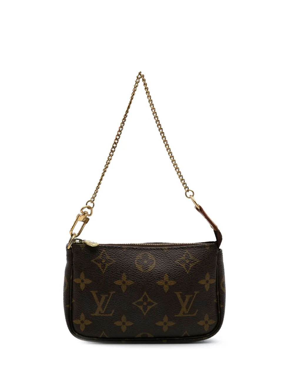 Louis Vuitton Pre-Owned 2008 Monogram Mini Pochette Accessoires handbag | Brown | Image 1
