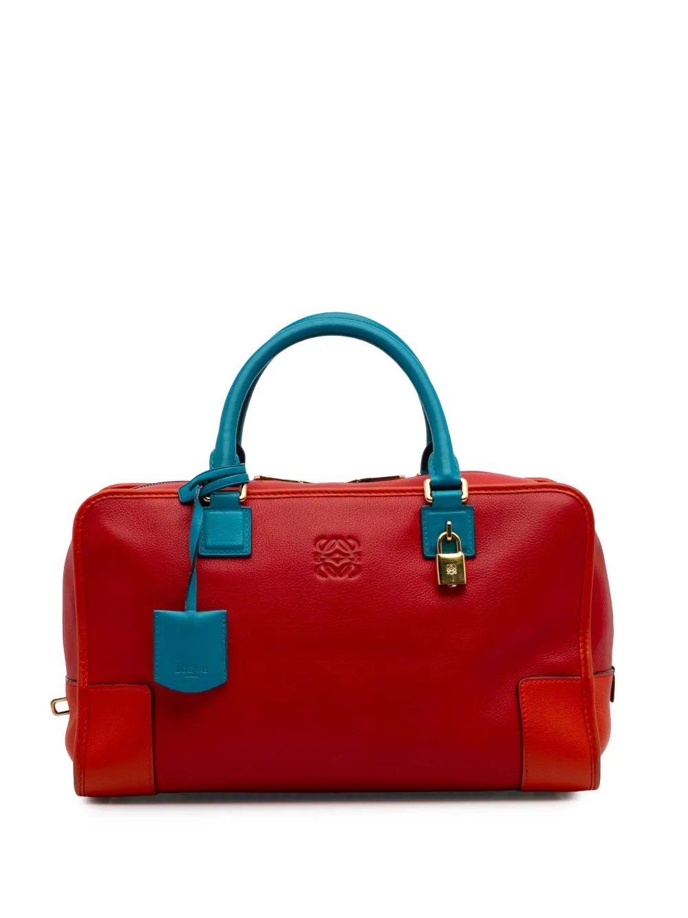 2011 Limited Edition Tricolor Leather Amazona 36 handbag