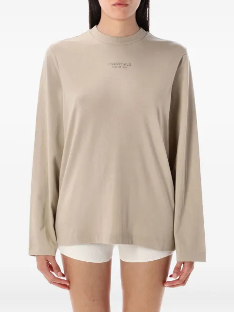 FEAR OF GOD ESSENTIALS T-shirt a maniche lunghe con logo