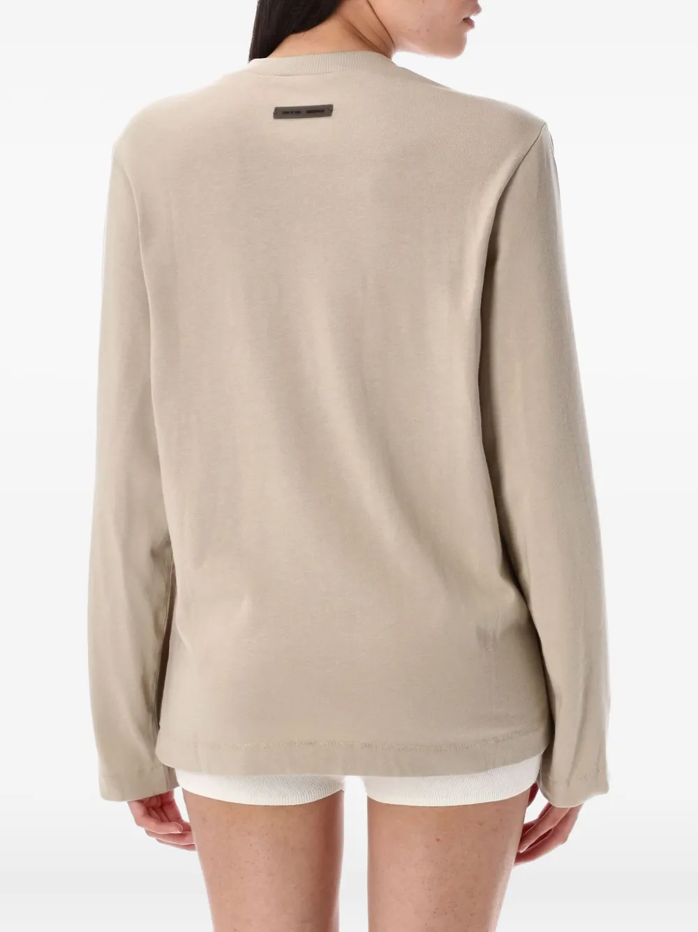 FEAR OF GOD ESSENTIALS long-sleeve logo-print t-shirt | T-Shirts & Jersey Shirts | Image 2