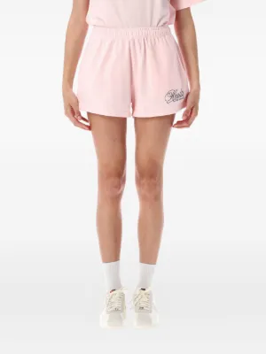 Sporty & Rich ストライプ ショートパンツ | ブルー | FARFETCH JP